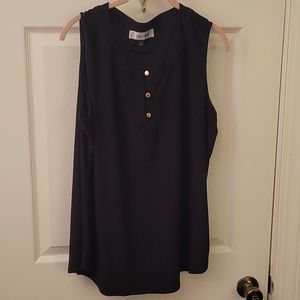 Jones studio black tank